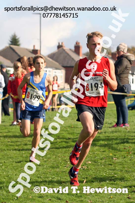 Boys under-15s Northern Cross Country Relays. Photo: David T. Hewitson/Sports for All Pics